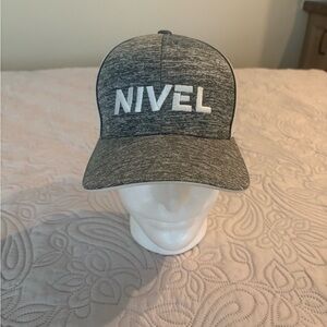 Pacific Headwear 106C Heather Gray & White NIVEL Trucker Snapback Cap